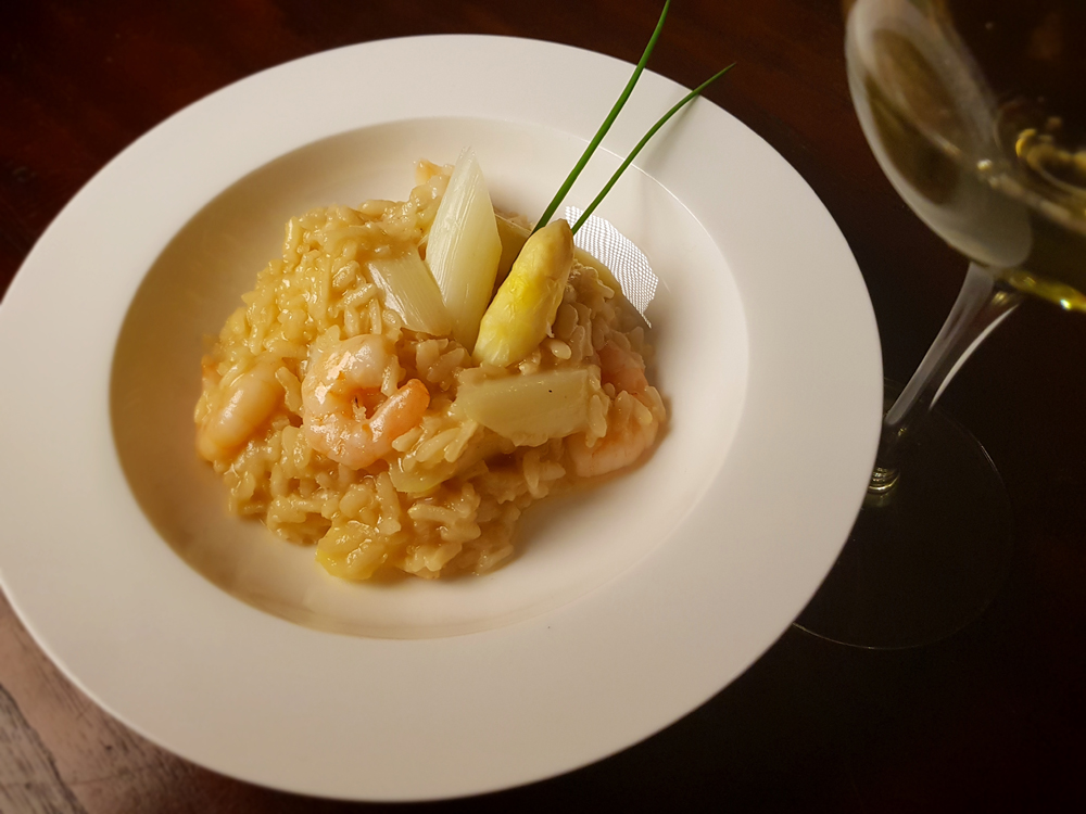 Asperge risotto