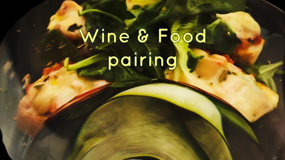 wine and food pairing foutjes