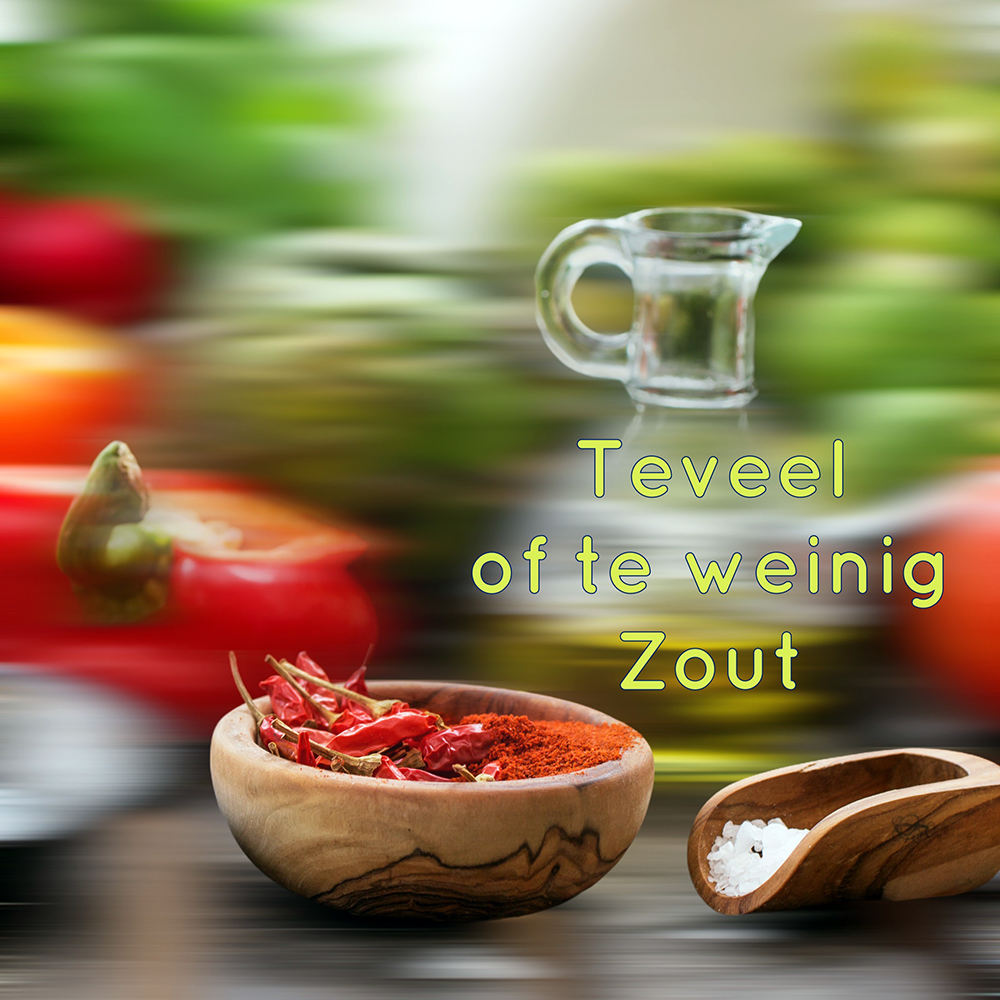 Teveel zout